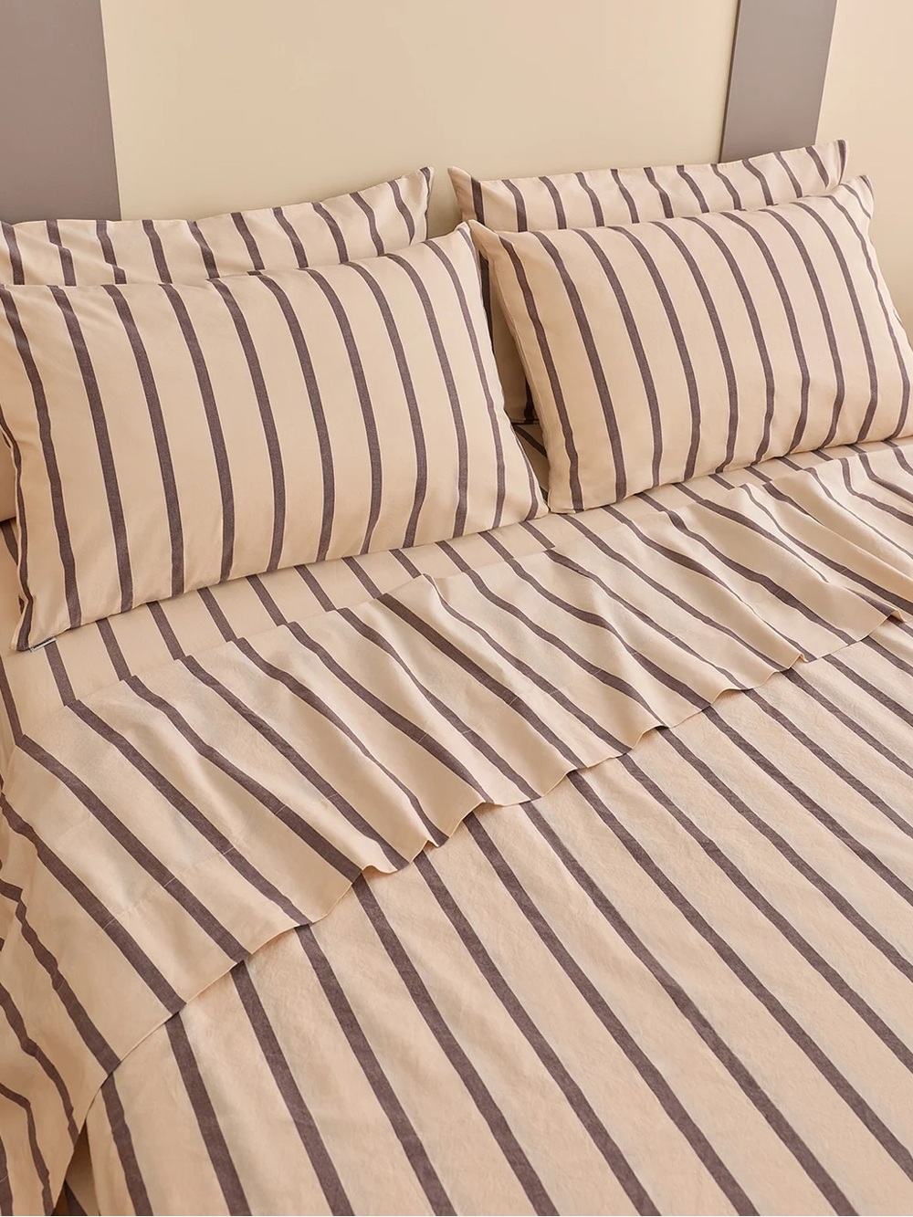 BRAND NEW Hommey Sheets - Top & Fitted in Raisin KING